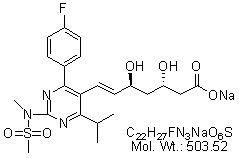 Rosuvastatin (3S,5S)-Isomer Sodium